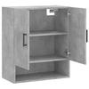 Wall Cabinet Concrete Gray 60x31x70 cm Wood Based Material