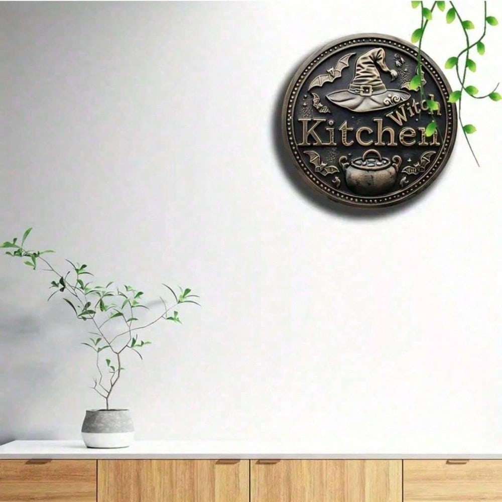 Viking Compass Metal Sign 8x8 Inch Rustic Tin Wall Art Decor Vintage Bedroom Porch