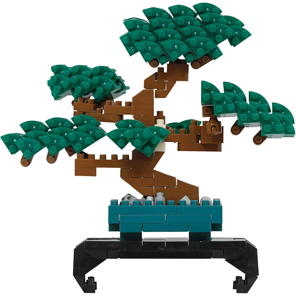 Kawada nanoblock Bonsai Pine Building Kit NBH_224 300 Pieces Educational Toy