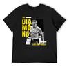 T-shirt Retrò Dustin Poirier Street Wear Anime Neri Unisex Abbigliamento Firmato