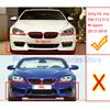 Voor BMW 6 Serie F06 F12 F13 2013 2014 2015 2016 2017 2018 Voorbumper Sleepoog Kapje Afdekking Schaal Gespoten 51118052710
