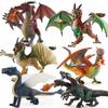 Jurassic Dinosaur Model Pvc Figurine With Wild Dual Head Design For Collectors And Display