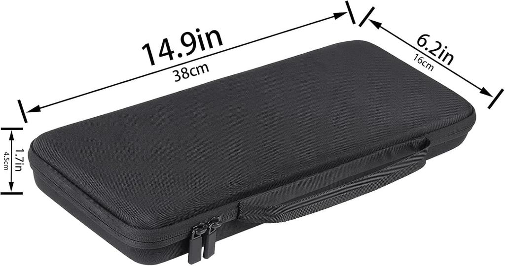 co2CREA Storage Case Compatible with Logitech G G915 TKL/G913 TKL Gaming Keyboards (for G915 X LIGHTSPEED TKL/G913 TKL) (Case Only)