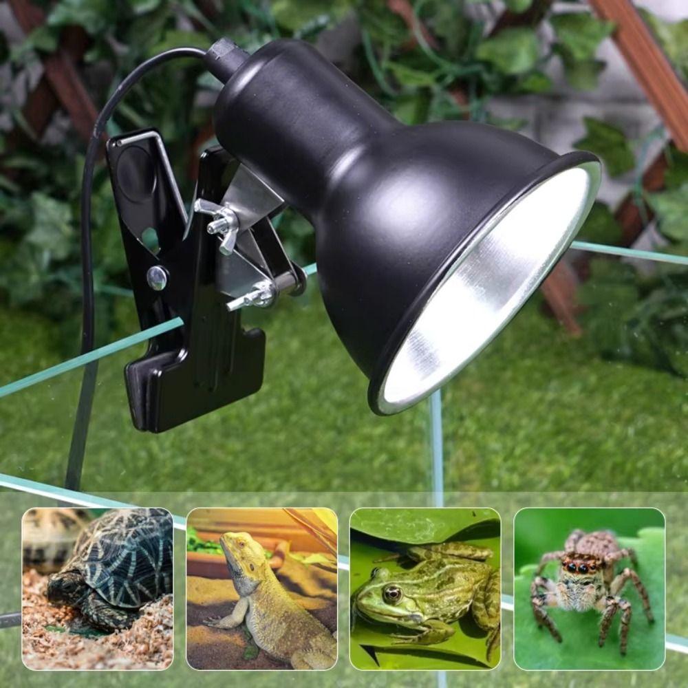 Verstellbare Heizung Schildkröten Sonnenlampe Thermostat Haustier Wärme-Glühbirne Amphibien Eidechsen