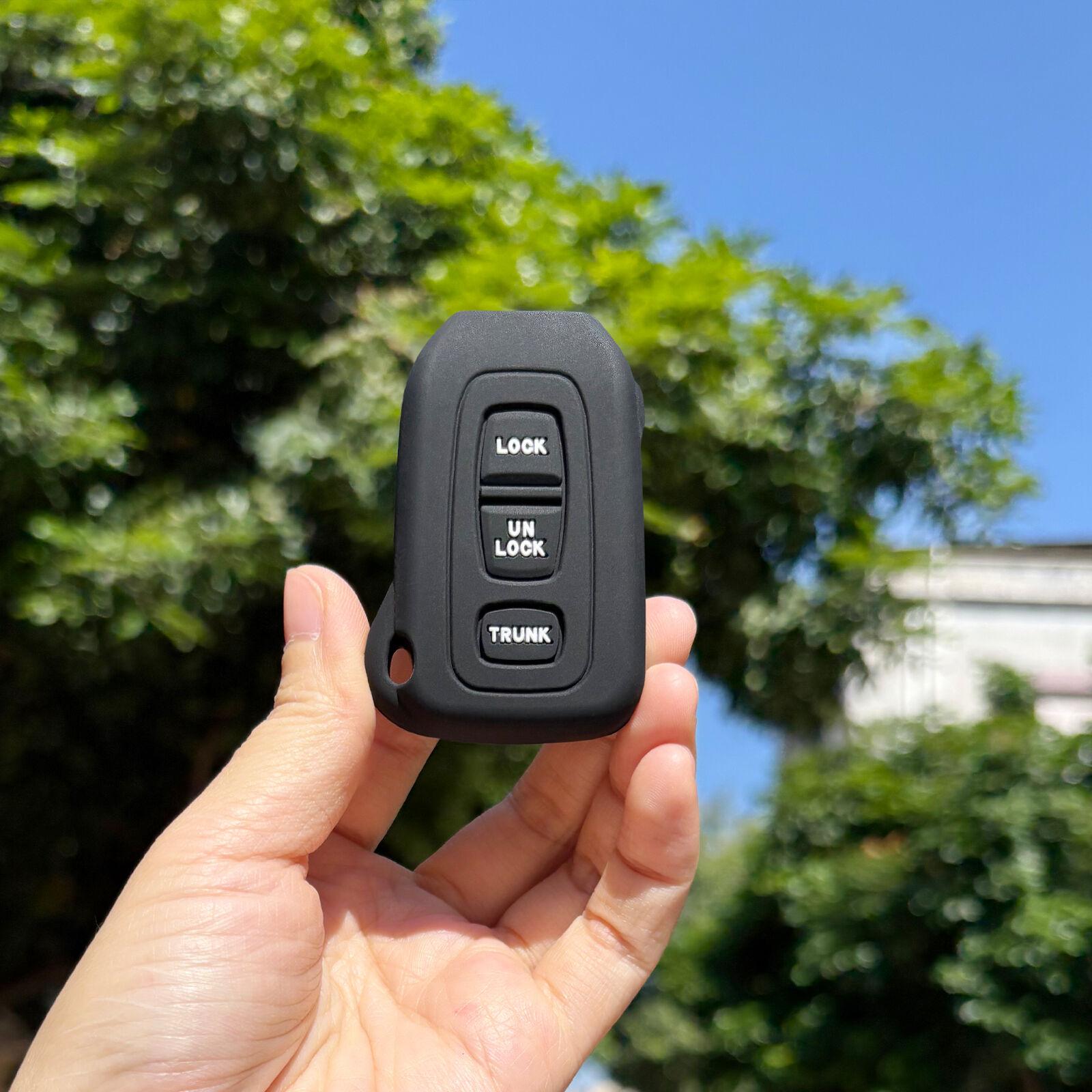 

Silicone Soft Key Case For Lexus Ls430 2002 2003 2004 2005 2006 Rx330 Rx350 Smart Remote Key Caps Car Accessories