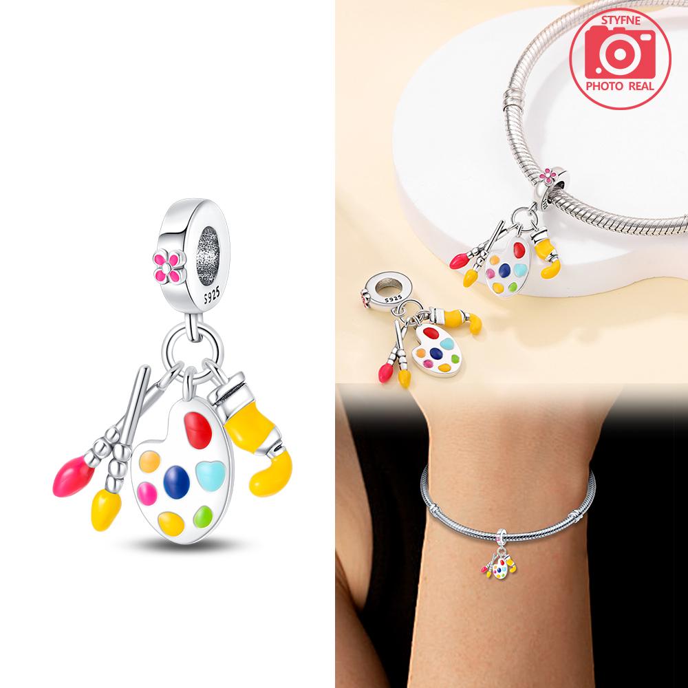 Famous Painting Series And Celebrity Pendants Copper Colors For Charms Copper Colors Original Bracelet For Jewelry Making