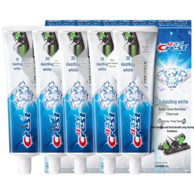 Crest 3D White Bambuskohle Zahnpasta Familienpackung