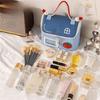 Large Capacity House Shape Cosmetic Bag Portable Cosmetics Handbag Cartoon Toiletry Pouch  Travel