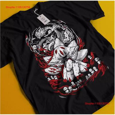 Made In Abyss T Shirt Girl Anime Kawai Nanachi Faputa Daily Unisexga Black Vintage Washed Stretched Fashion Homme Streetwear