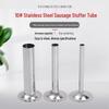 Large Stainless Steel Sausage Stuffer 4-Piece Set - Funnel Accessories for Pig Intestine Casings
