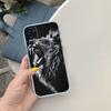 CJ6 Animal lion Transparent Phone Case for LG K22 K30 K40 K40S K41 K42 K50 K50S K51 K51S K52 K61 K62 K71 K92 Q60 Q61 V40 V50 V60