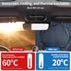 Car Sunshade Umbrella Parasol Cars Front Windshield with 360°Rotation Bendable Handle Car Sunshade for Summer Outdoor Protection