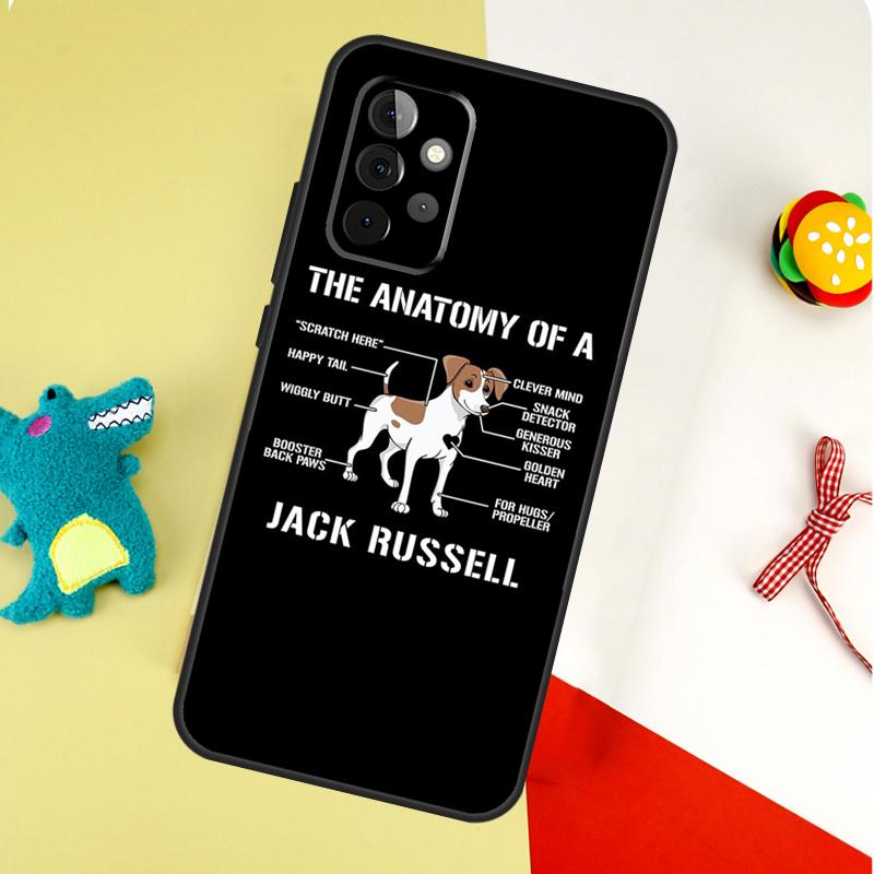 Jack Russell Terrier Dog Case For Samsung Galaxy A54 A34 A24 A14 A12 A22 A32 A42 A52 A72 A52S A51 A71 A13 A53 Cover