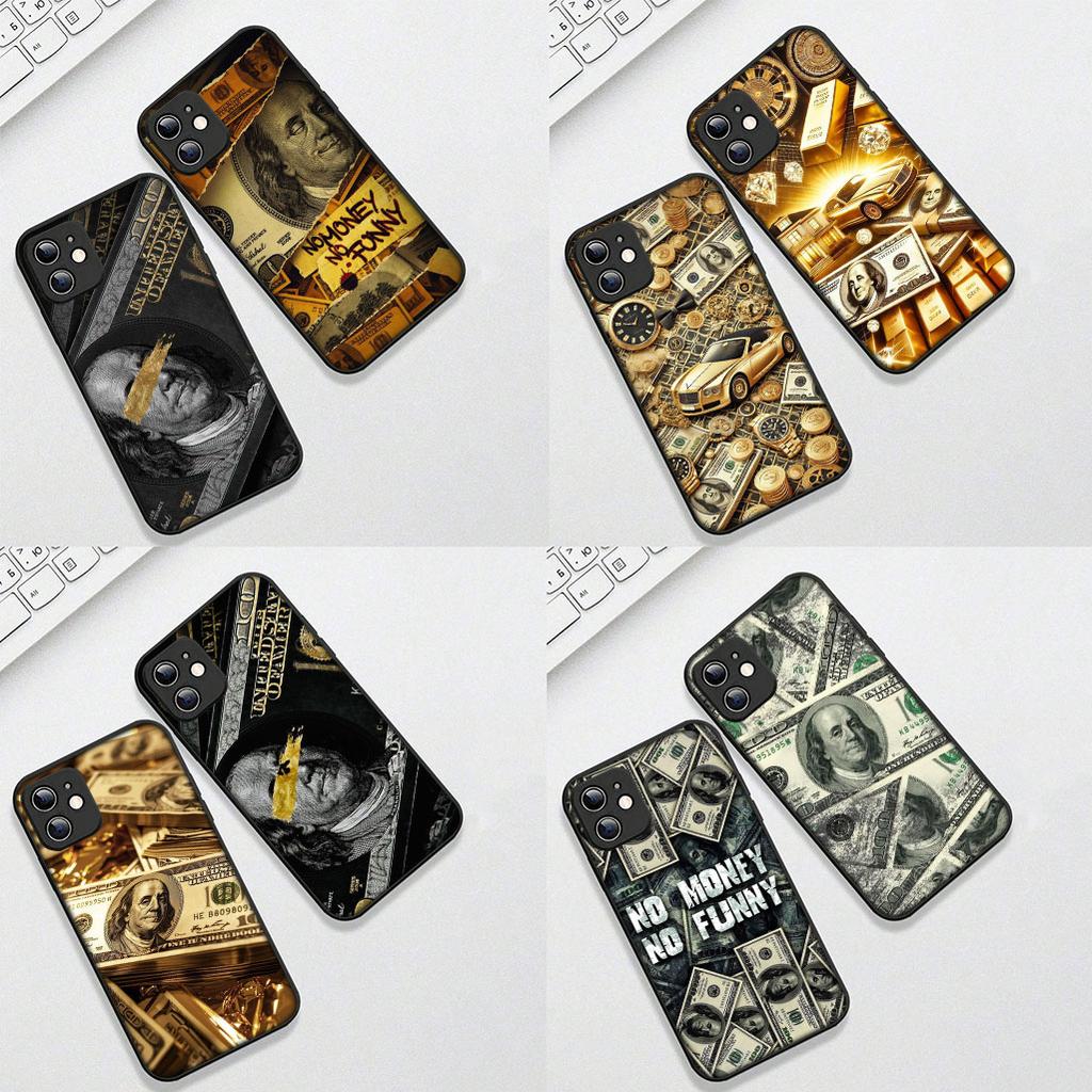 Cover Moneys 100 D-Dollars Wallpaper for Xiaomi Redmi Note 13 A3 14 Pro Plus 9T 14C 13C 13X 9C NFC + Pro+ 5G 4G Phone Case