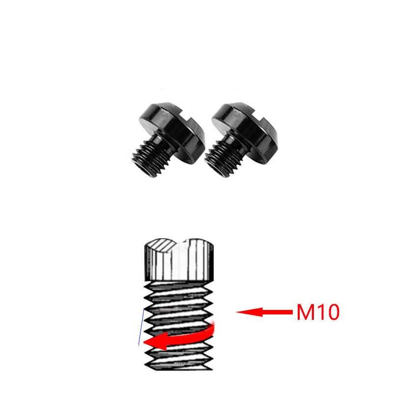 2pcs M8 / M10 Motorcycle Rear View Mirror Hole Plugs Screws Aluminum Alloy Parts Modification Accessories