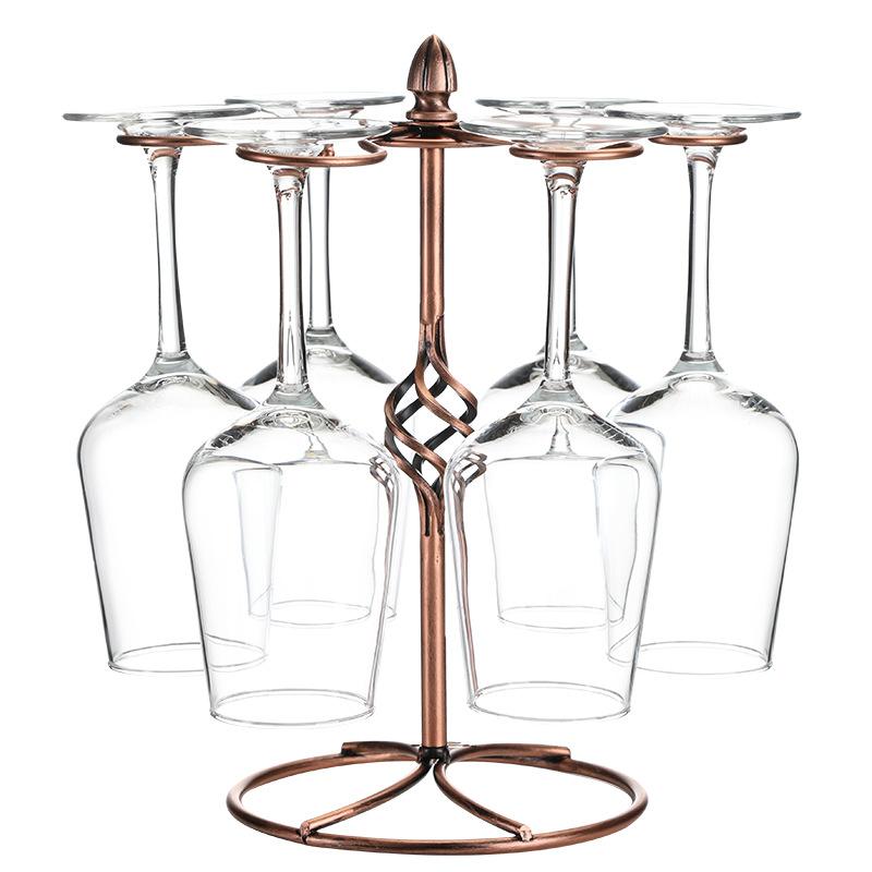 European-style Wine Glass Holder Wine Rack Wine Glass Hanging Rack Tall Glass Hanging Rack Inverted Display Rack Wine Rack