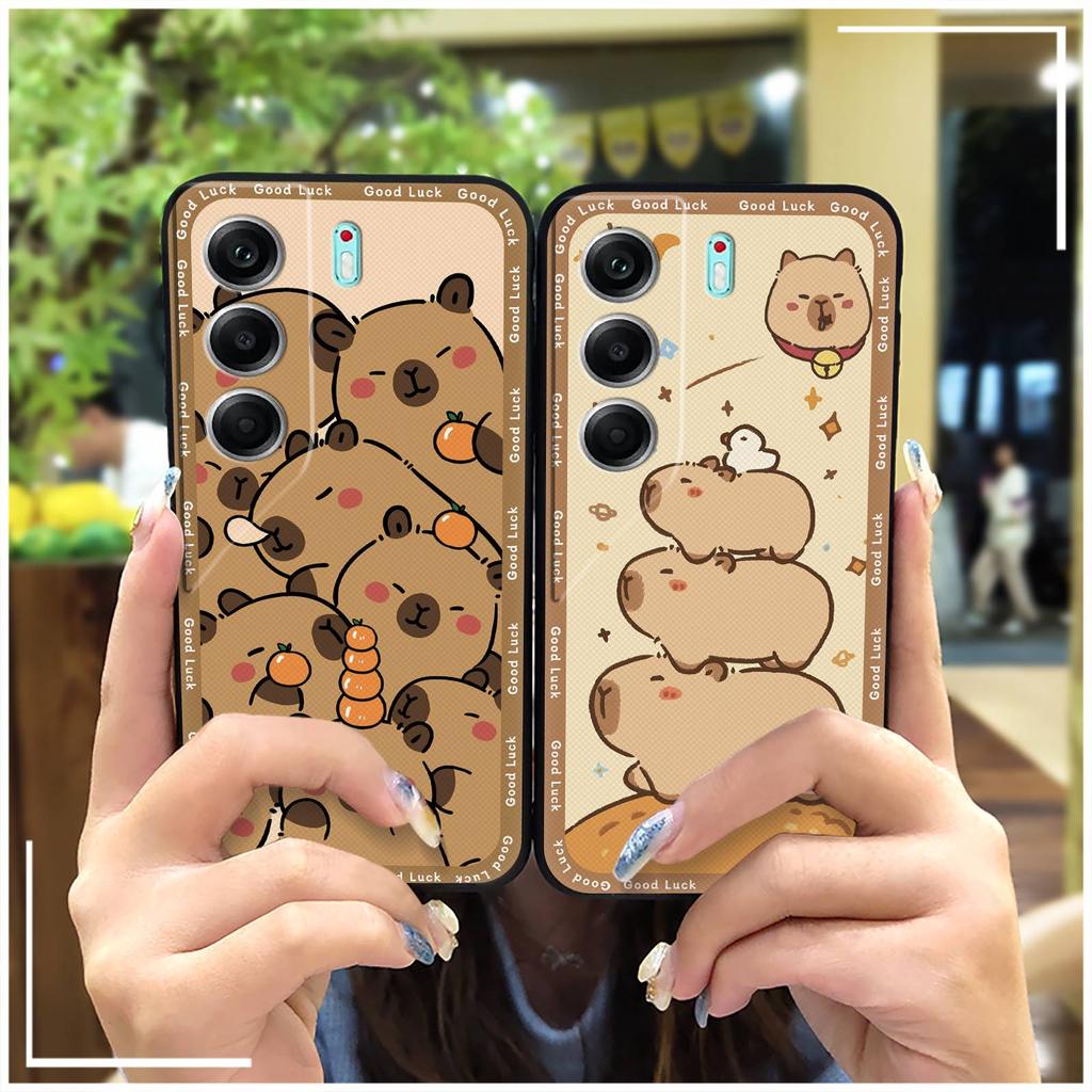 Silicone Dirt-resistant Phone Case For Tecno Camon40 Pro 5G/CM7 Back Cover Waterproof Cartoon Fashion Design Soft Case