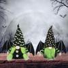 Cross-Border Halloween Black Faceless Doll with Bat Wings Ornament