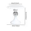 Cake Stand Pedestal Fruit Display Holder Snack Candy Plate for Table