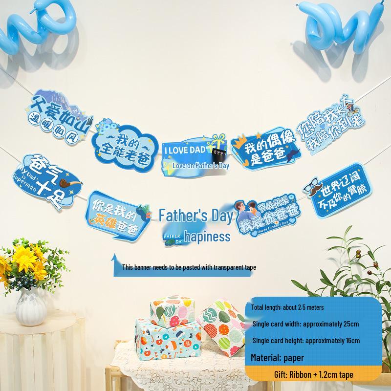 Father's Day Banner for School, Mall, or Store Decoration