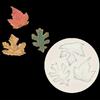 1PC - Maple Leaf Baking Silicone Mold Baking Maple Leaf Green Leaf Cake Decoration Chocolate Mold Clay Mold