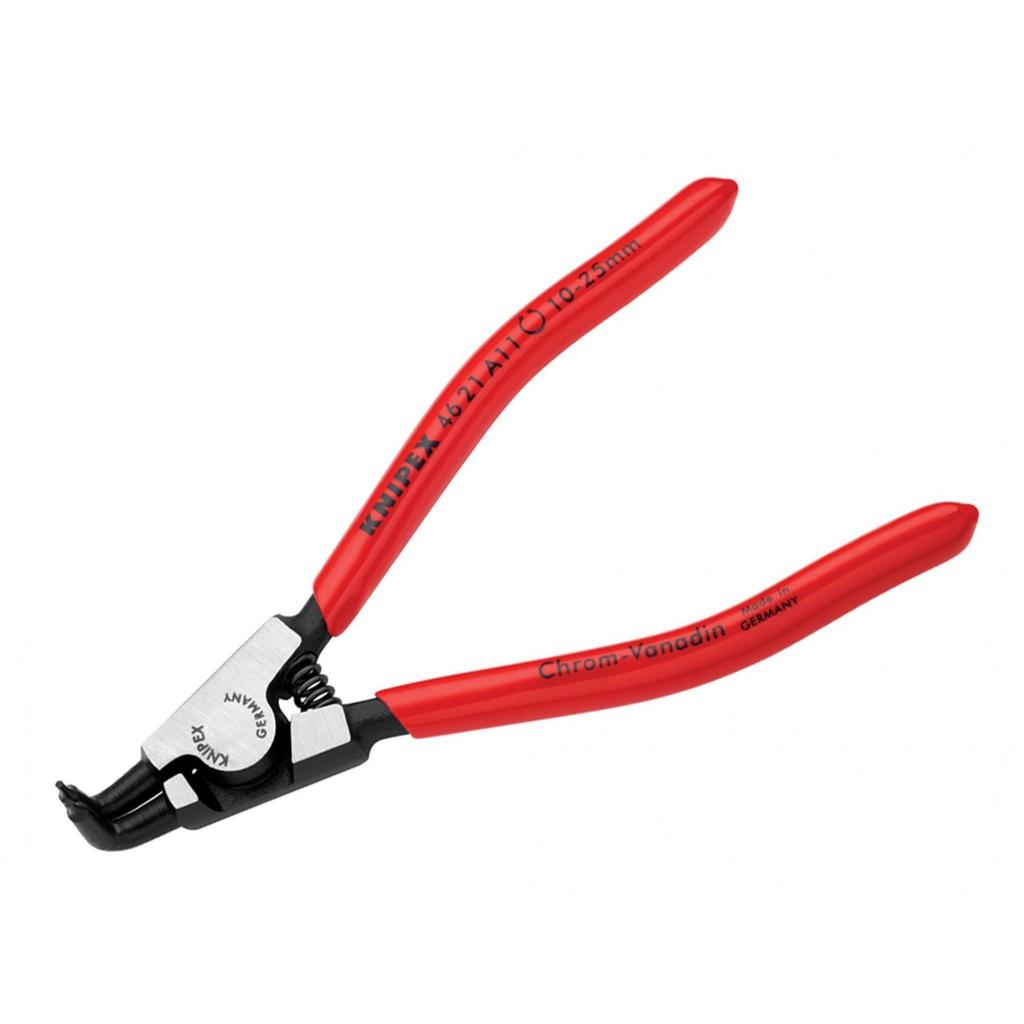 Knipex 46 21 Series External Circlip Pliers, 90 Bent Tip