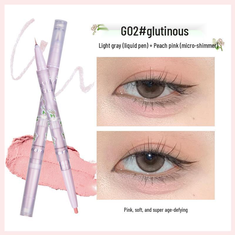 FLORTTE/Flower Knows Double-Ended 3D Aegyo-Sal and Eyeliner Gel Pen