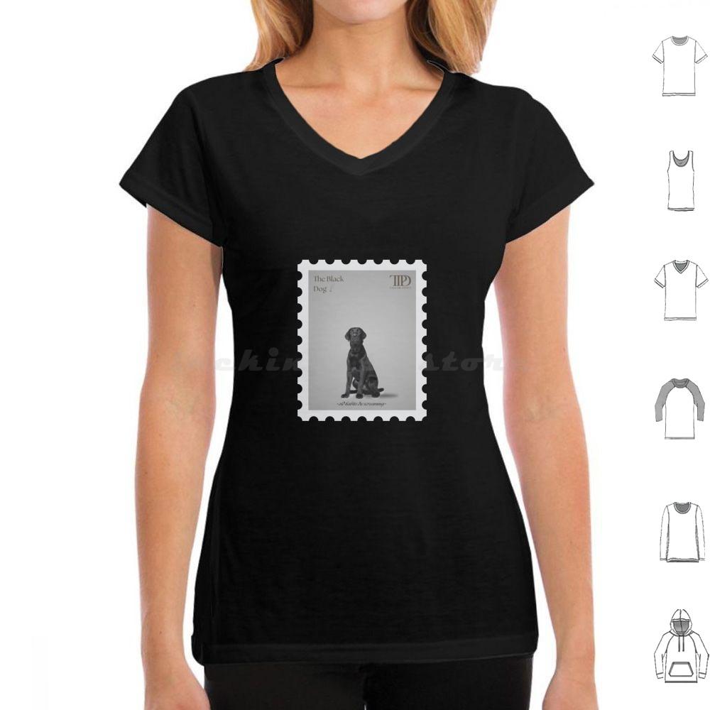 The Black Dog Ttpd Sticker T Shirt Big Size 100 Cotton The Tortured Poets Department Ttpd The Black Dog Folklore Eras Tour