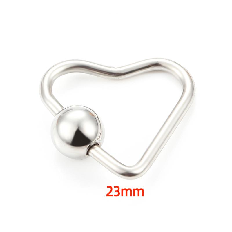 Stainless Steel Screw Lock Clasp Heart Star Oval Shape Connector Waterproof Metal Finding for Necklace Bracelet DIY Making Stainless Steel