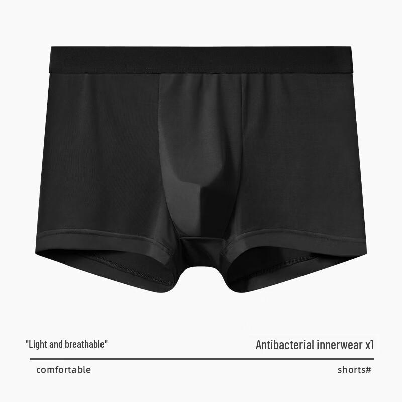 Caizhiyan Men s Ice Silk Boxer Briefs