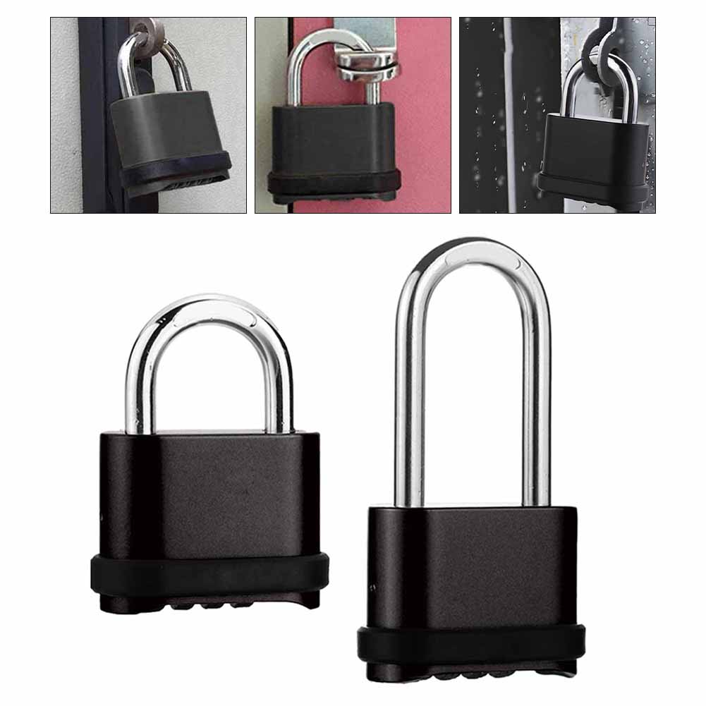For Vehicles Zinc Alloy Lock Waterproof Lock Enhanced Security Double-bolt Lock Outdoor Security Double-Bolt Design
