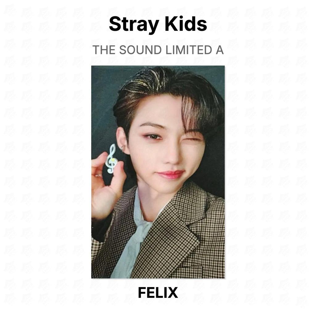 Stray Kids THE SOUND LIMITED A Official Photocard