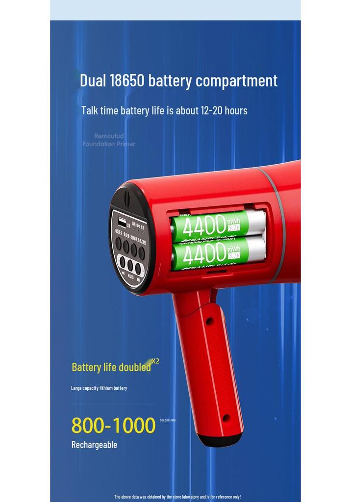 Bluetooth Megaphone for Street Vendors