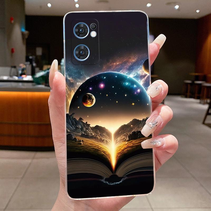 Casing For OPPO Reno 7 Reno7 4G 5G Phone Case CPH2363 CPH2371 Luxury Dragon Cute Cool Boys Girls Transparent Soft TPU Back Cover