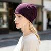 Headscarf Hat Mercerized Cotton Soft Breathable Wrinkle-Resistant Fabric Elastic Comfortable Fit Turban Hat Daily Wear