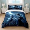 Corpse Bride Emily Victor Bedroom 3Pcs Bedding Set Soft Bed Sheet Pillowcases Home Bedding Decoration