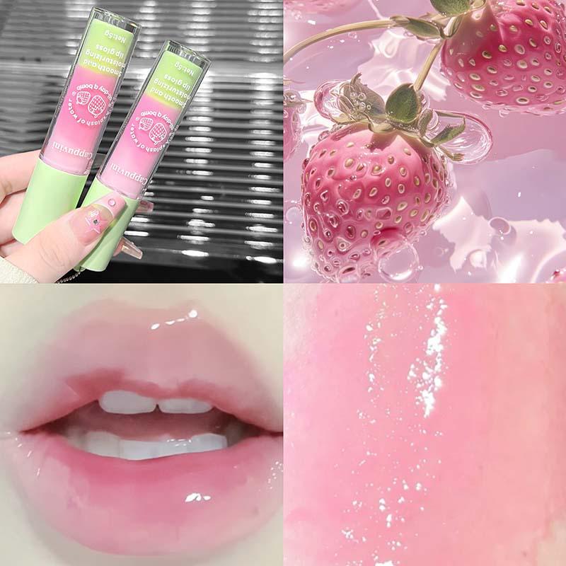 CAPPUVINI Silky Hydrating Lip Gloss: Moisturizing, Plumping, Mirror-Like Finish for Cross-Border Beauty Makeup. 5g