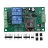 ESP8266 WIFI Switch Controller Board Dual Channel Wireless Smart Relay Module DC 5V 10A PCB Relay Module Based on Arduino