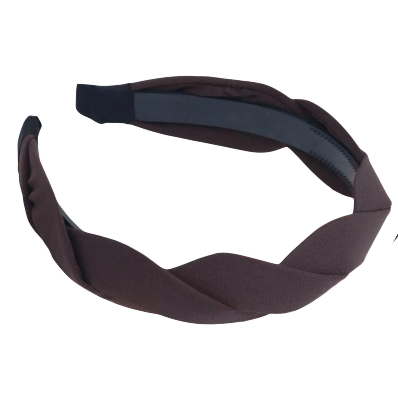 

Модные женские повязки на голову в плетеном стиле, элегантные украшения для волос, праздничные головные уборы, аксессуары для волос для трендовых образов кофейный