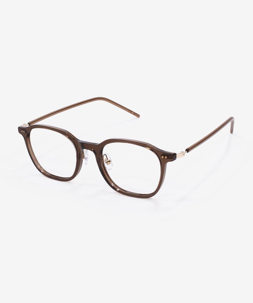 Weeoweeo Melo 01 Crystal Brown Blue Light Blocking Glasses