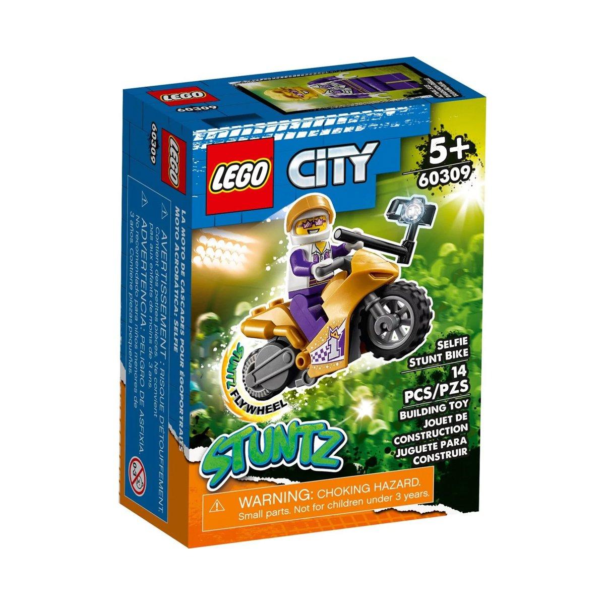

60309 LEGO® City — Велосипед для демонстрации селфи, 14 деталей, возраст +5 лет