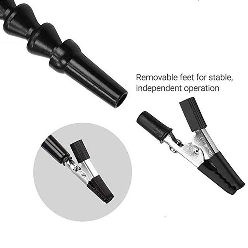 ABUL-2X Diy Soldering Third Hand 4Pc Flexible Arms Welding Helping Stand Repair Holder Tool Soldering Station Aux Arms Tool