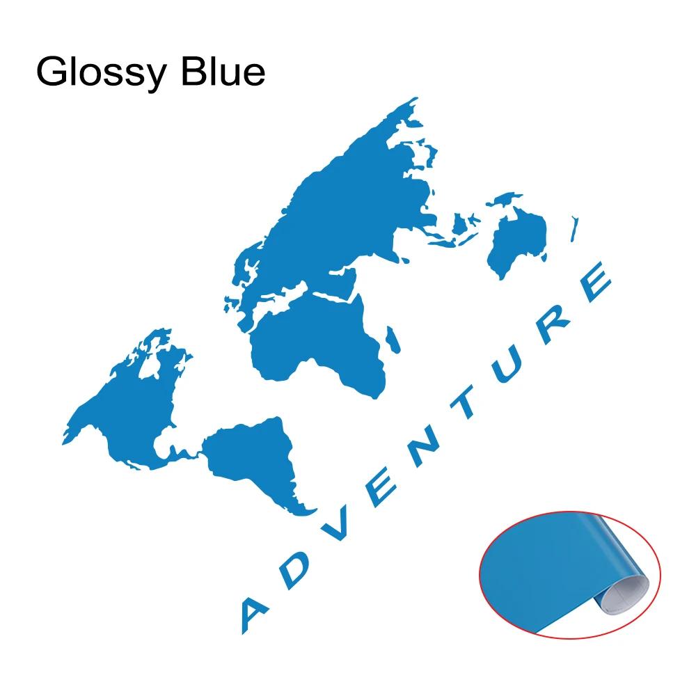 

Car Side Body Sticker Graphics World Map Adventure Edition Decor Decal For Van SUV Camper RV Motorhome Car Auto DIY Vinyl Cover 60x32cm