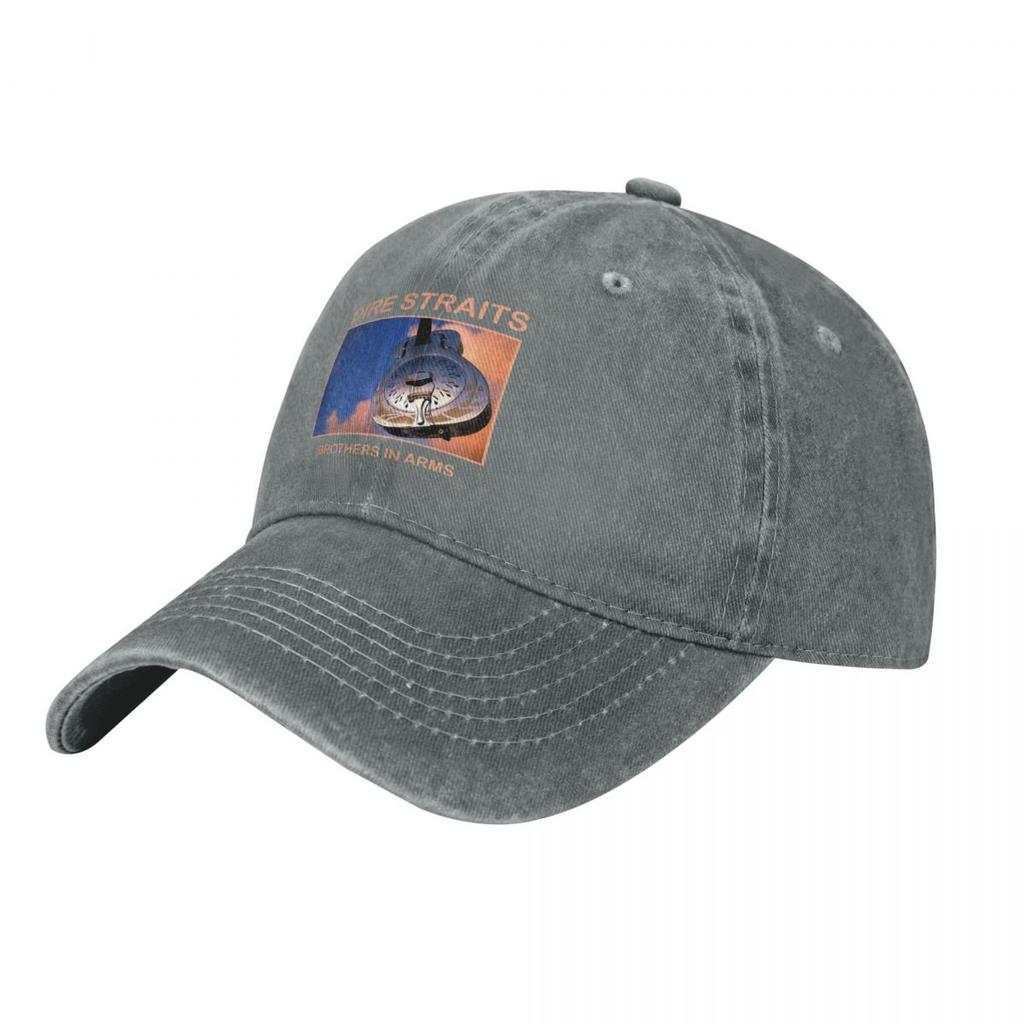 Dire Straits Brothers In Arms Guitar Fashion Baseball Cap Peaked Cap Mens Hat Womens Cap Womens Visors