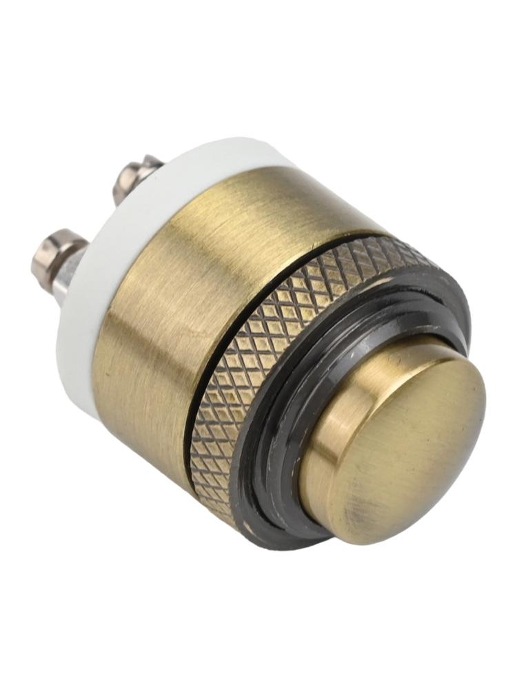 Messing Deurbelknop in Vintage Stijl 36VDC 2A voor Buiteninstallaties
