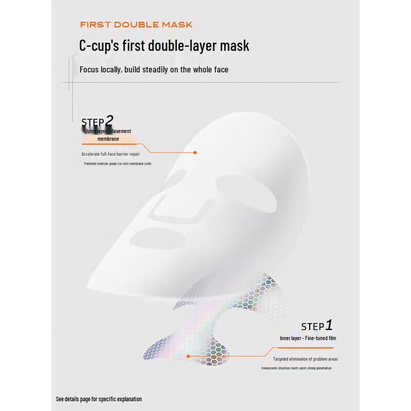 C-Ka 1+1 Soothing Dual-Layer Mask