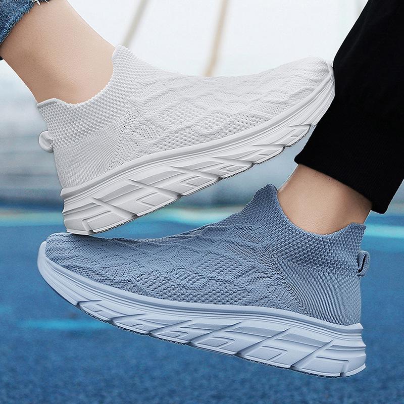 Summer Sports and Leisure Foot Net Couple Large Size Casual Fashion Fly Weaving New Cloth Shoes 35202546