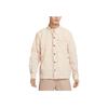 Nike Sportswear Tech Pack Textured Woven Long Sleeve Shirt Men Tops Sand-Dune White FB7364-126