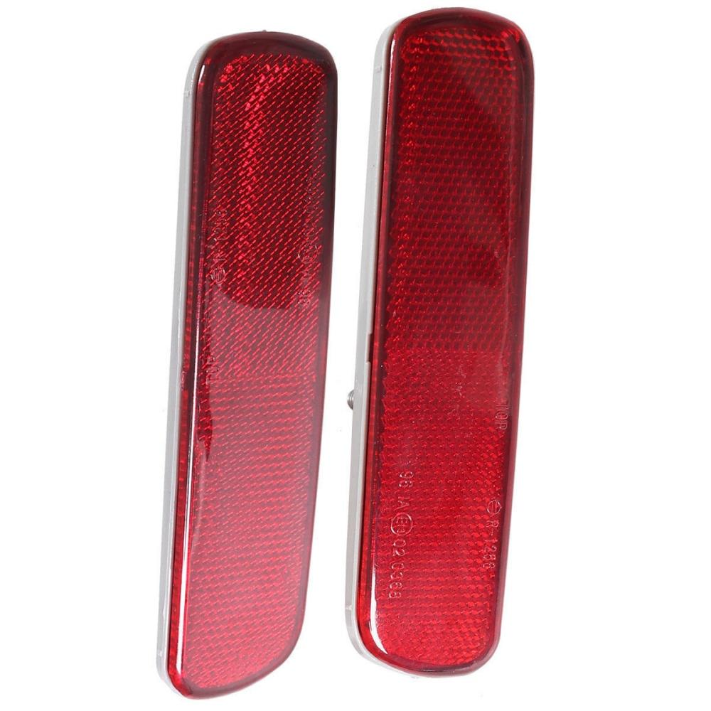 1 Pair Left & Right Rear Bumper Reflector For  Toyota Land Cruiser 100 1998-2007