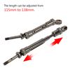 For Traxxas 1/10 Slash 4x4 SLA017 SLA018 Metal Front and Rear Drive Transmission Shaft